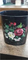 Vintage nashco products hand-painted metal Waste