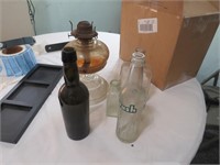 Box Lot-Glass Bottles