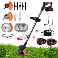 Weed Eater Cordless,Weed Wacker with Blade and