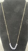 14k GSJ Gold Necklace w/Beads