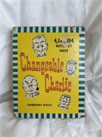 Vintage Changeable Charlie 1948 Wooden Puzzle