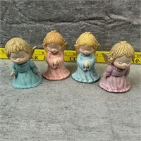 4 Little Ceramic Angels