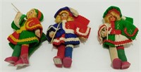 3 Vintage Siena Italian Dolls