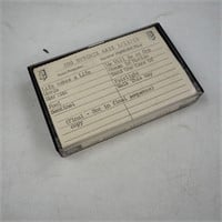 Label Demo Tape for Jon Butcher Axis 1983