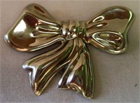 Signed Mexico Sterling Bow Pin/Brooch