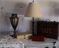 Pottery Barn Lamp & Home Decor