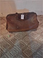 Old leather bag