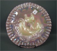 Fenton DBS Burmese Farmyard Plate