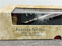 New feather pen set