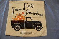 Farm Fresh Pumpkins Cushion Cover
