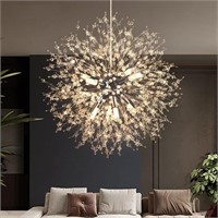 VerRon Modern Crystal Chandeliers Firework, Semi F