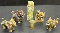 Chinese Figures & Hard Stone Seals