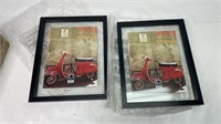 See-through picture frames