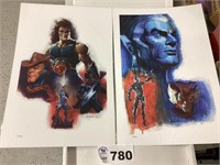 NUMBERED COMIC PRINTS 12X18