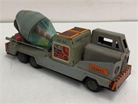 Japan Toymaster Tin Litho Fiction Concrete Truck