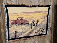 Ford F Series 50 Year Woven Throw, 45x56"