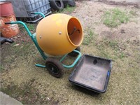 Imer Portable Cement Mixer w/ two tubs