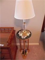 Small Table with Green Marble Top