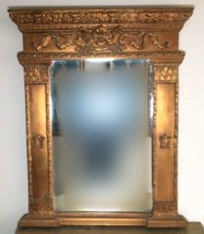 Ornate Gilt Wall Mirror