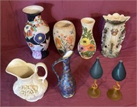 Decorative vases and pottery