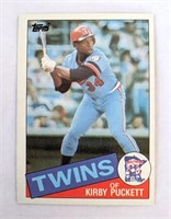 1985 Topps Kirby Puckett Rookie Card RC #536
