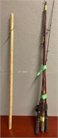 3 Assorted Fishing Rods