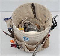 Sherwin Williams Tool Bucket Bag w/ Bucket &...