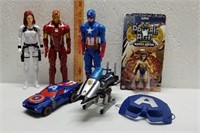 Lot of Action Figures and Vehicles- Blac