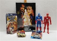 Lot of DC Justice League Items- 11x18in