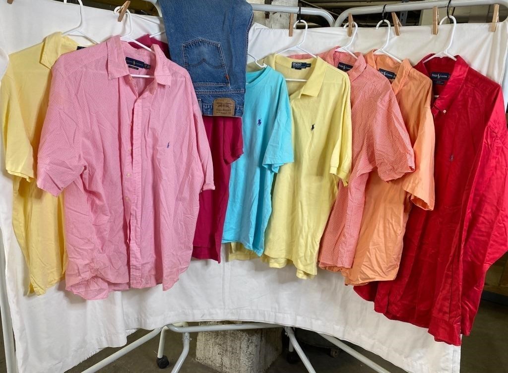 Mens Ralph Lauren Shirts. 7-2XL and 1-3XL