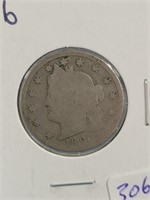 1896 LIBERTY V NICKEL