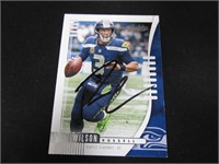 2019 ABSOLUTE RUSSELL WILSON AUTOGRAPH COA