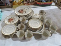 SUNMARC STONEWARE "FESTIVE" PATTERN