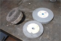 Mixed Lot of Grinding Wheels & Steel Wire Brush