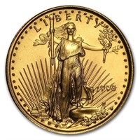 1998 1/10 Oz American Gold Eagle Bu