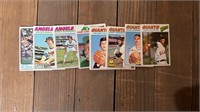 Vintage 70s baseball cards