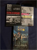 Lot of 3 Civil War/ WW2 Hardcover Books