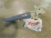 Ryobi RESV1300 mulching blower vacuum w/ bag