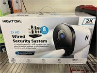 Night Owl 2K HD wired security system