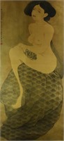 Chinese WC Beauty Painting Wang Meifang 1949-