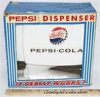 COMPLETE 1960'S PEPSI-COLA TOY SODA DISPENSER