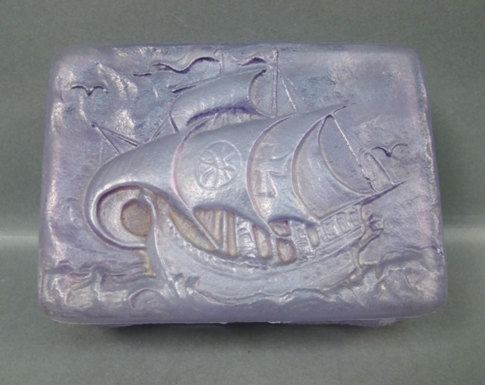 Consolid. Amethyts Wash Santa Maria Cigarette Box