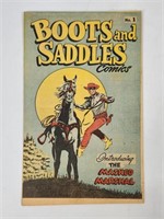 1950 METROPOLITAN PRINTING BOOTS SADDLES COMIC 1