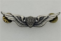 U.S. Army Aircraft Crewman Sterling c/b Badge