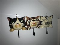 Cat Wall Hanger - Key Holder - Etc.