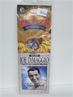 MLB Legends 24KT Gold Layered Joe DiMaggio