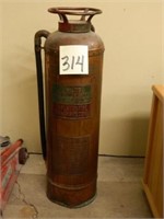 "CHILDS" Copper Fire Extinguisher