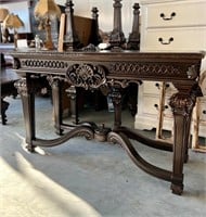 NEW WITH TAGS ORNATE SOFA/ ENTRY TABLE