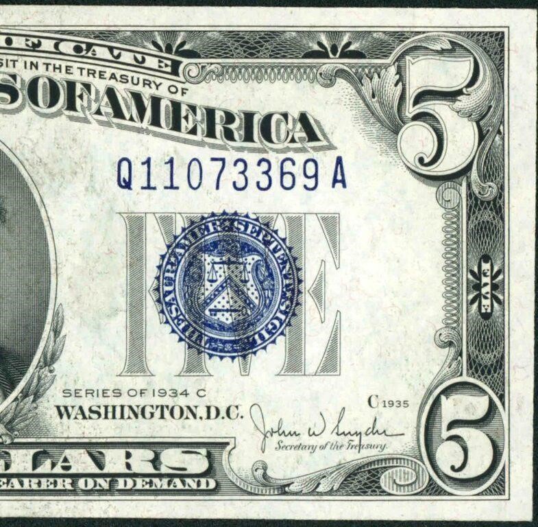Currency Collector Paper Currency 5/2/24