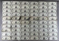 60pc 1963 Series $1 Federal Reserve Notes